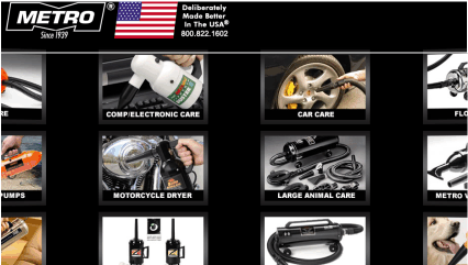 eshop at Metro's web store for American Made products